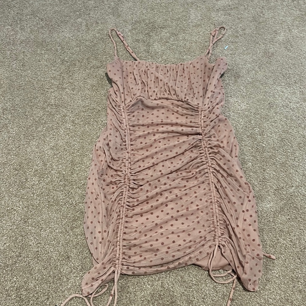 Polka dot von muer dress